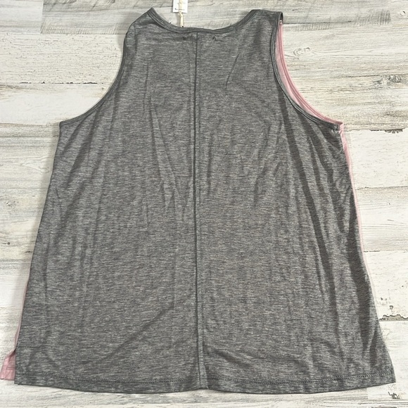 J Brand Linen Blend Two Toned Tank Size L NWT - Picture 3 of 7